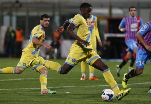 Catania 2-4 Napoli; fonte: