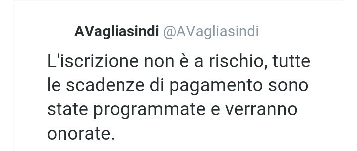 Tweet Vagliasindi