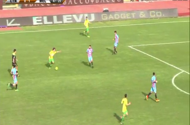 Catania 0-2 Melfi - undici