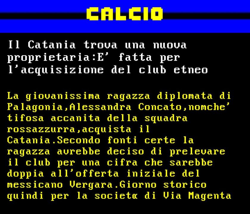 Catania - È fatta per l'acquisizione del club etneo