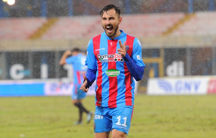 Barisic doppietta - Catania - Paganese 6-0