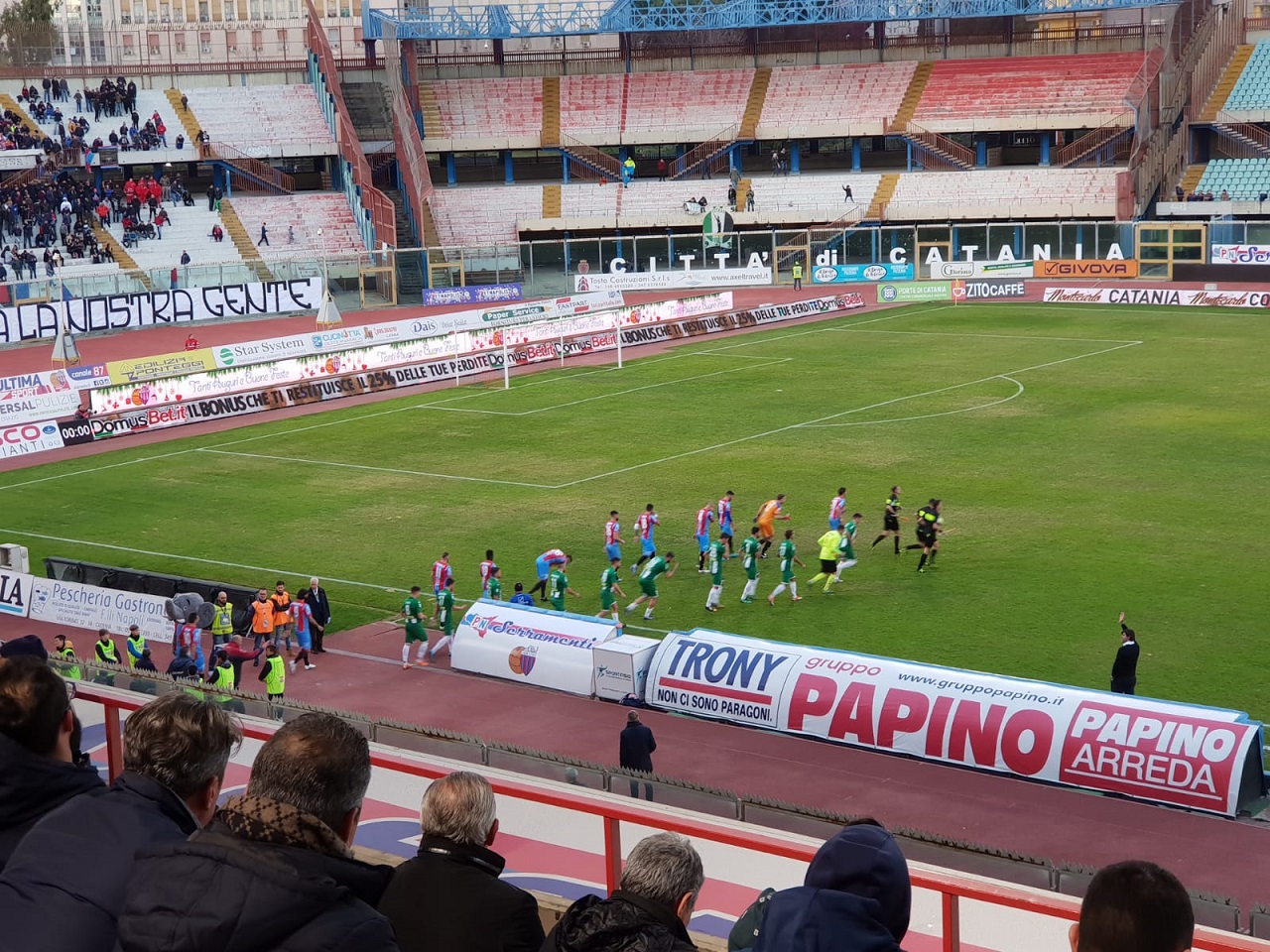 Catania - Monopoli 2-0 - top e flop