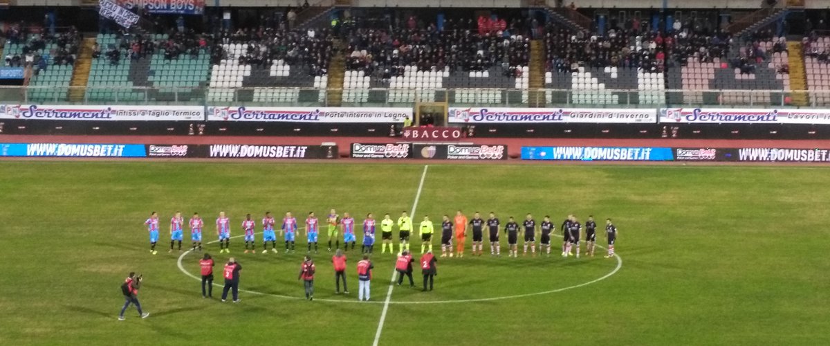 Catania - Rende 1-0 - Un Catania troppo soffeRENDE