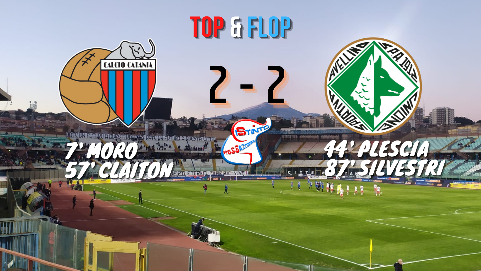 Catania - Avellino 2-2