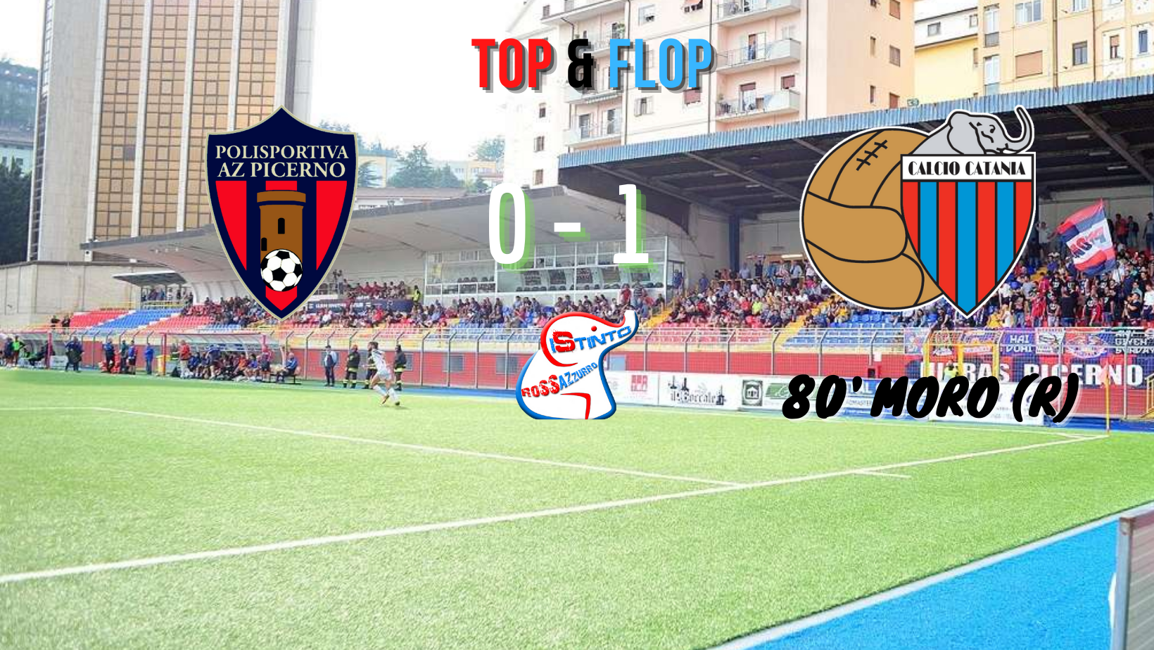 Picerno - Catania 0 - 1