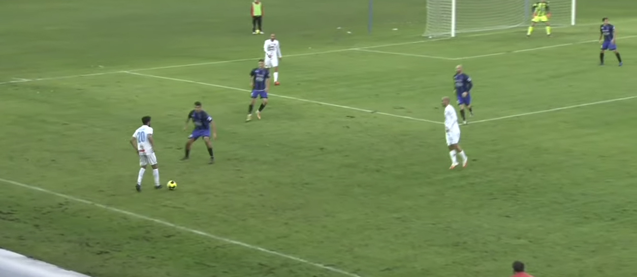 Latina Catania 1-0