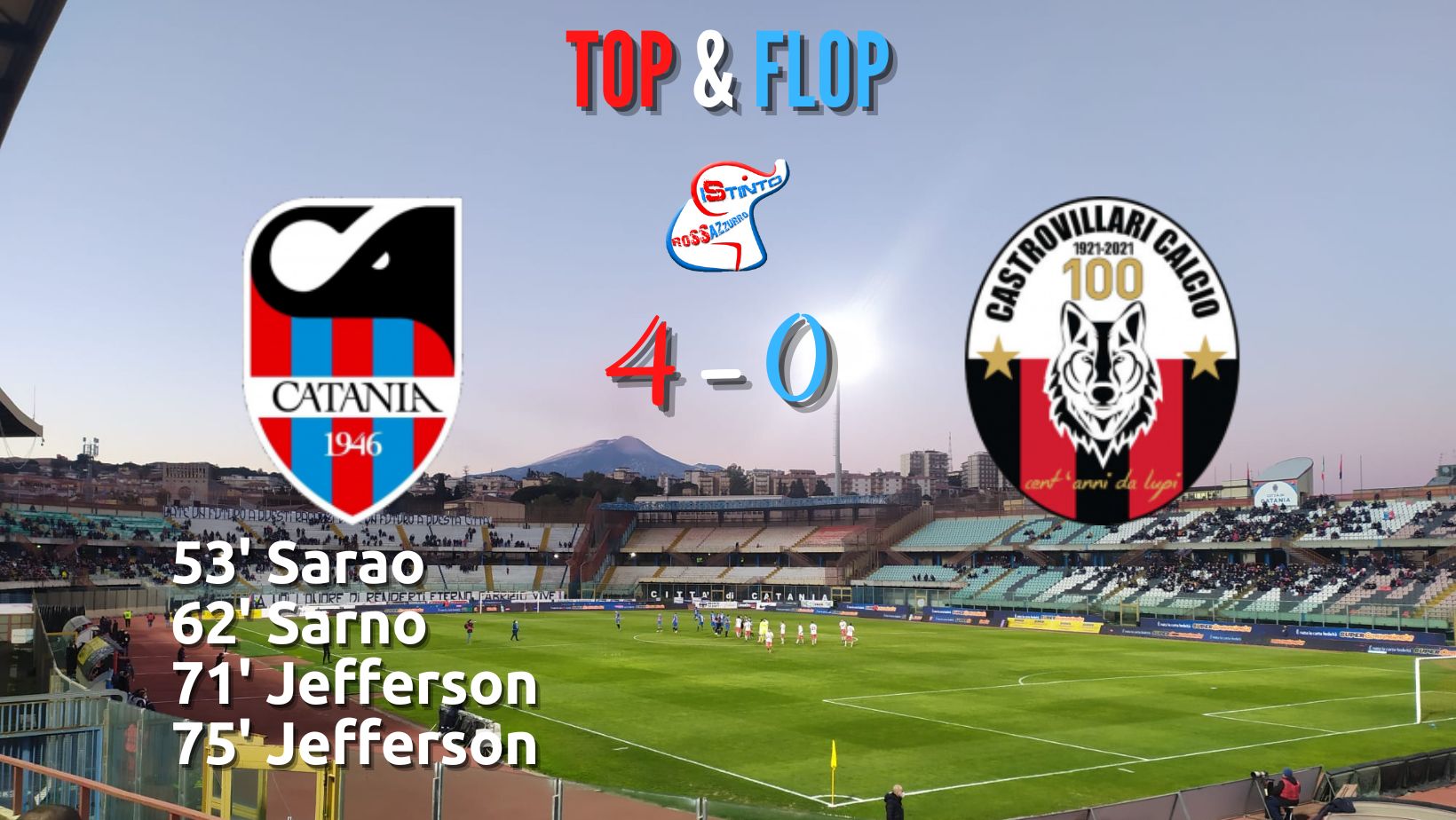 Catania - Castrovillari 4-0