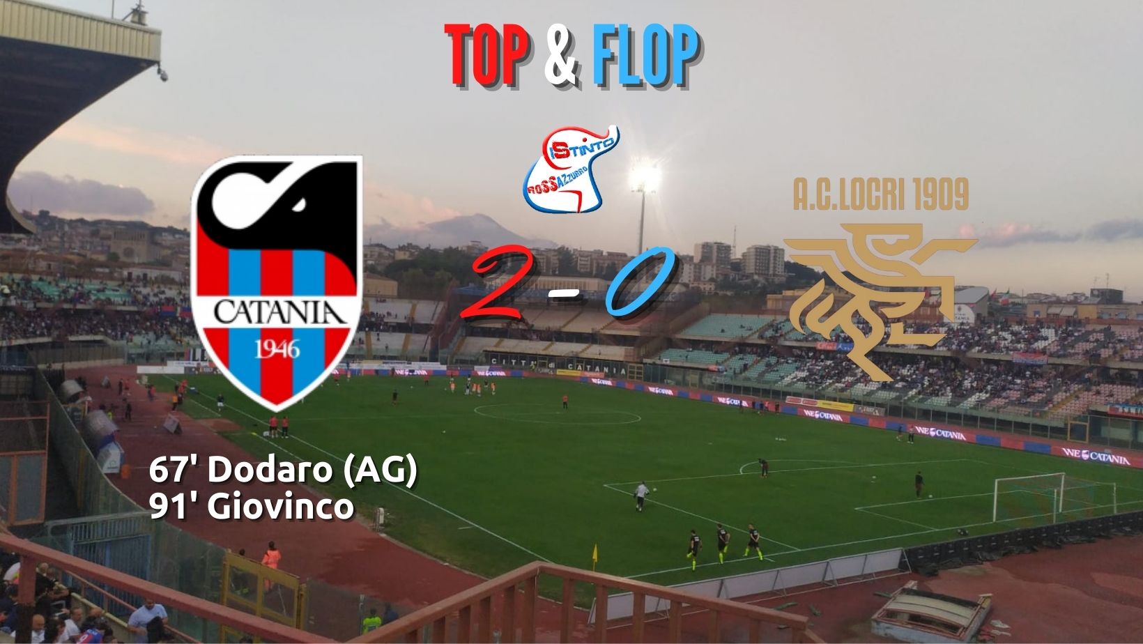Catania - Locri 2-0